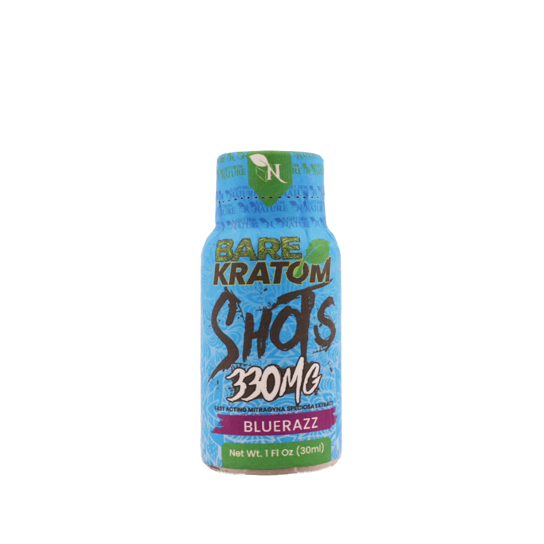 Bare Kratom Shots – Blue Razz