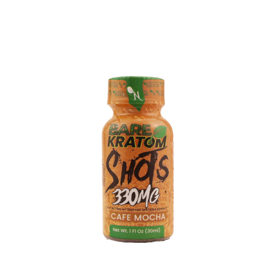 Bare Kratom Shots – Cafe Mocha